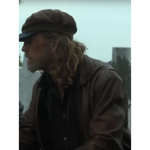 The Gorge William Houston Brown Leather Jacket